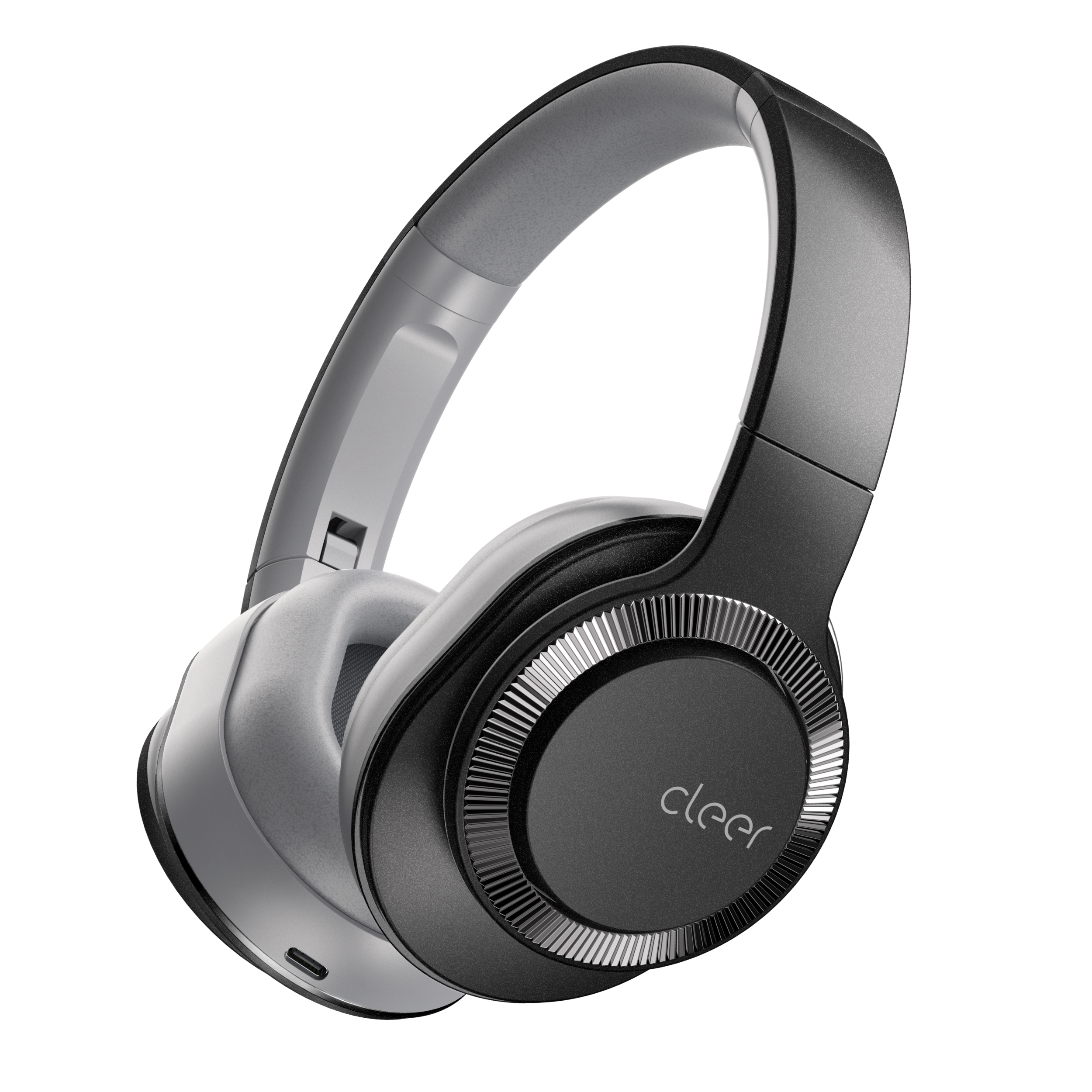 Cleer Cleer Flow II Headphones Gun Metal On Ear Heathrow Reserve